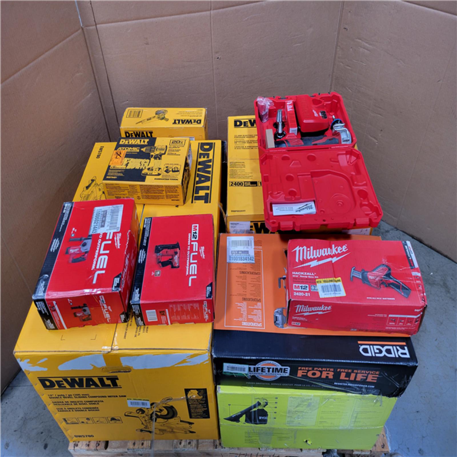 CALIFORNIA AS-IS TOOL PALLET