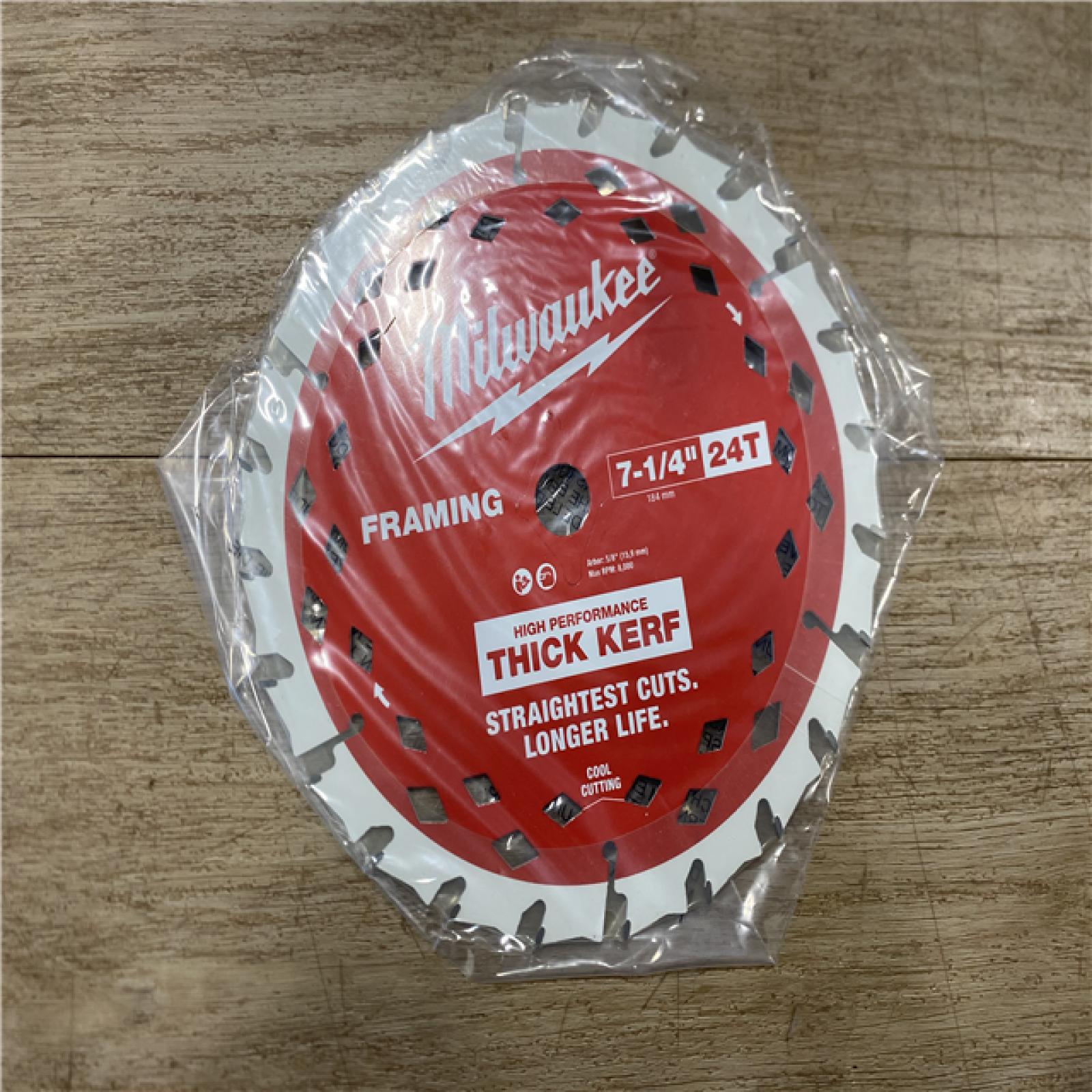 AS-IS Milwaukee FUEL 18V Lithium-Ion Cordless 7-1/4 in. Rear Handle Circular Saw (Tool-Only)