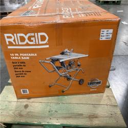 California NEW Sealed Box Ridgid 10 in. Portable Table Saw