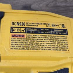AS-IS DEWALT 20V 30 Degree Cordless Framing Nailer (Tool-Only)