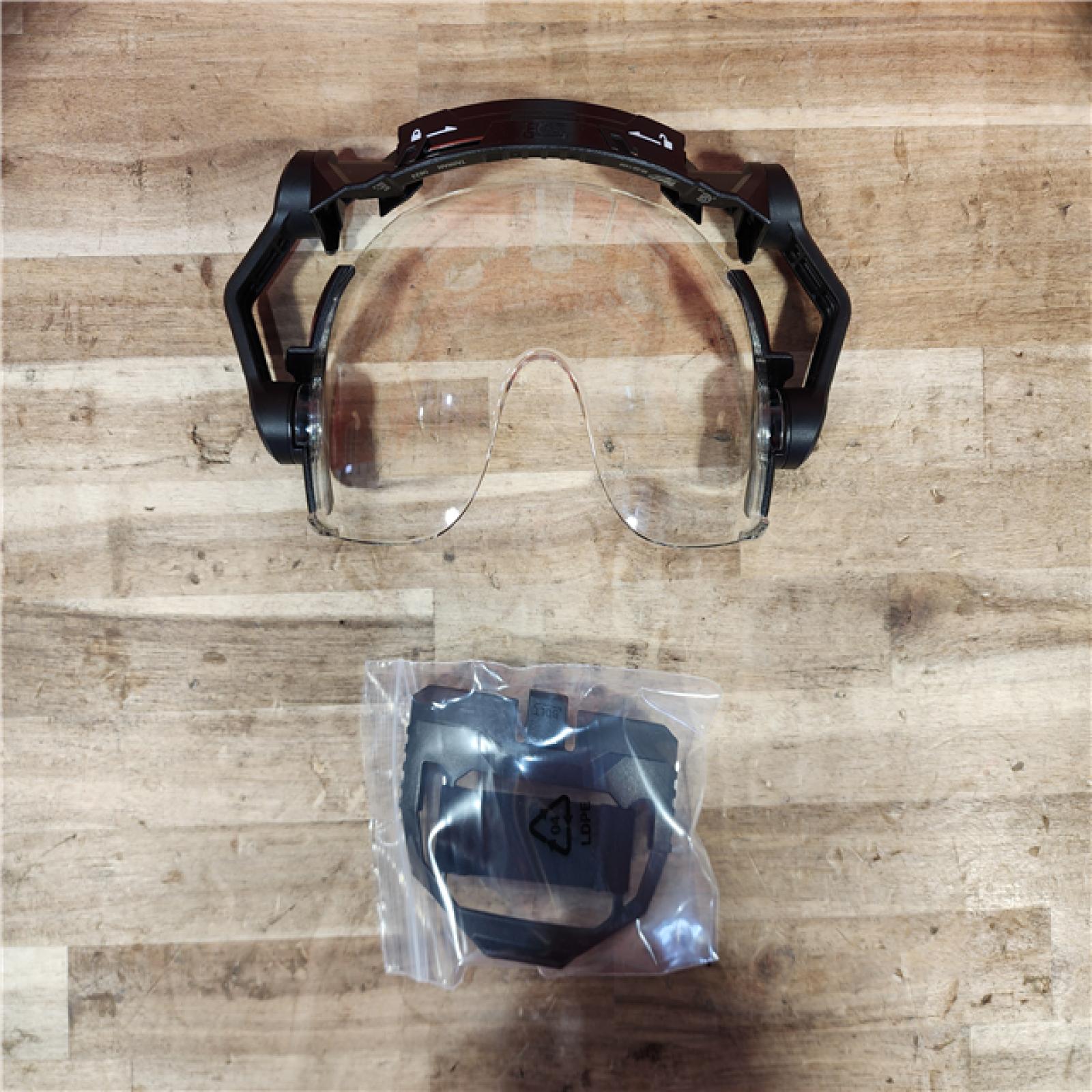 HOUSTON LOCATION - AS-IS Milwaukee Bolt Anti-Fog PPE Protective Glasses Clear Lens Black Frame QTY - 6
