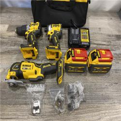 AS-IS DEWALT 20V MAX Lithium-Ion Cordless 3-Tool Combo Kit