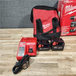 HOUSTON LOCATION - AS-IS Milwaukee 18-Volt Lithium-Ion Brushless Cordless Compact Hammer Drill/Impact Combo Kit