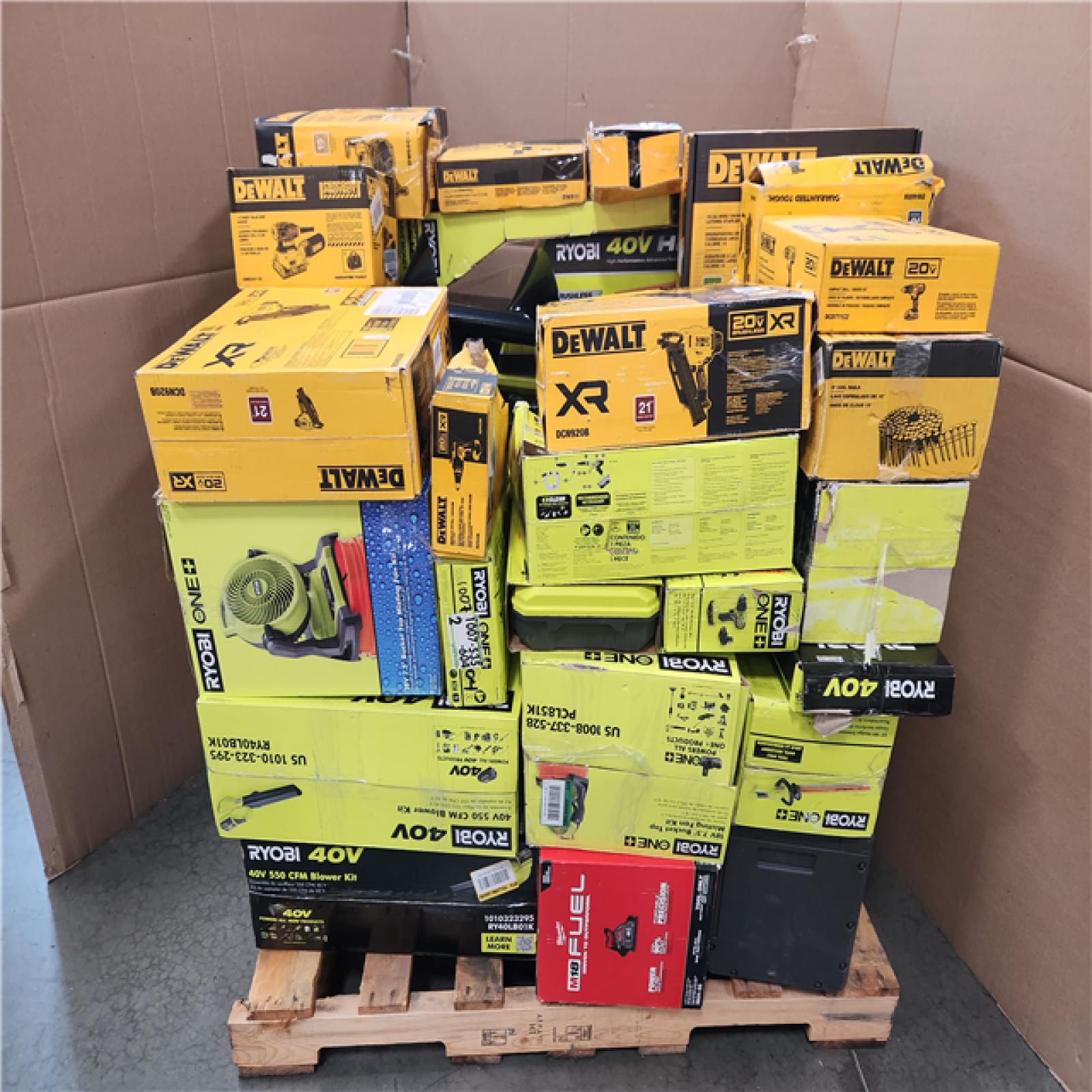 CALIFORNIA AS-IS TOOL PALLET
