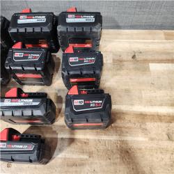HOUSTON LOCATION - AS - IS MILWAUKEE BATTERY PACK QTY - 10