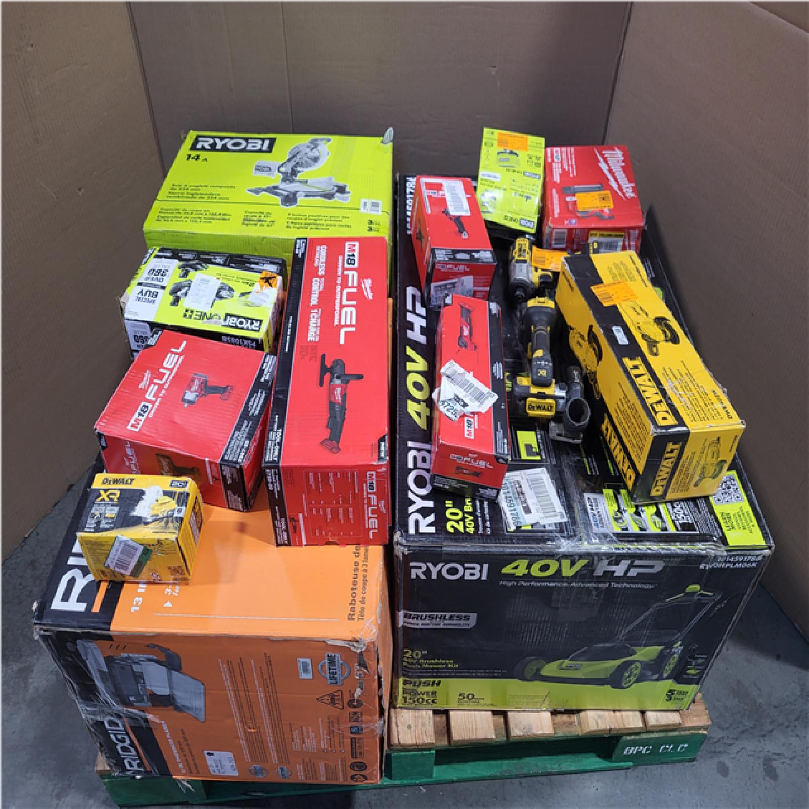 CALIFORNIA AS-IS TOOL PALLET