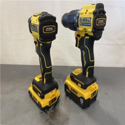 AS-IS - DeWalt ATOMIC 20-Volt Lithium-Ion Cordless 2-Tool Combo Kit