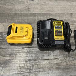 AS-IS DEWALT 20V MAX Compact Lithium-Ion 4.0Ah Battery Pack with 12V to 20V MAX Charger