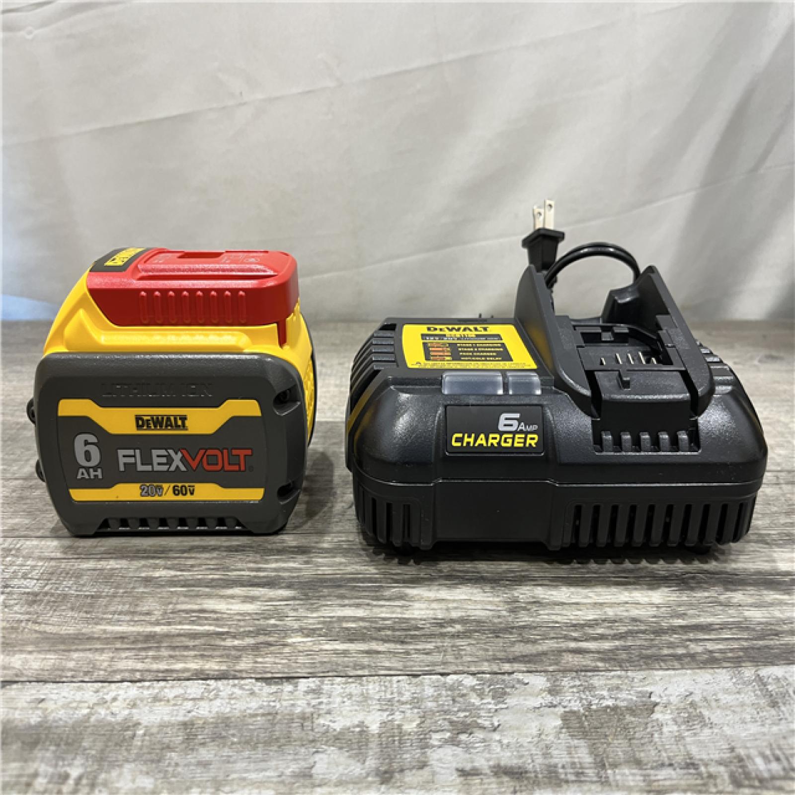 AS-IS DEWALT FLEXVOLT 20V/60V MAX Lithium-Ion 6.0Ah Battery Pack Kit