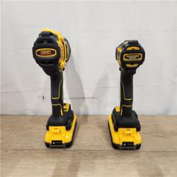 AS-IS- DEWALT 20V MAX Lithium-Ion Cordless 2-Tool Combo Kit
