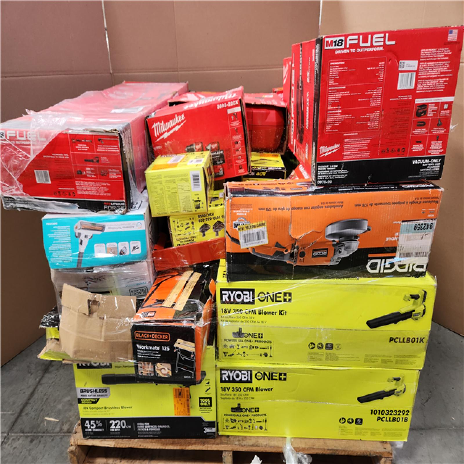 CALIFORNIA AS -IS  TOOL PALLET
