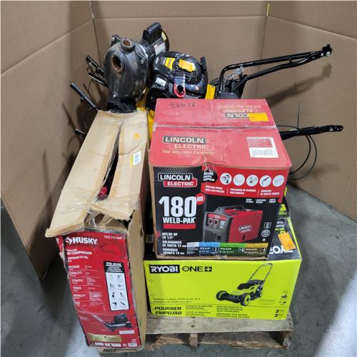 CALIFORNIA AS-IS OUTDOOR POWER EQUIPMENT