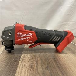 AS-IS Milwaukee M18 FUEL 18V Lithium-Ion Brushless Cordless 4-1/2 in./5 in. Grinder w/Paddle Switch (Tool-Only)