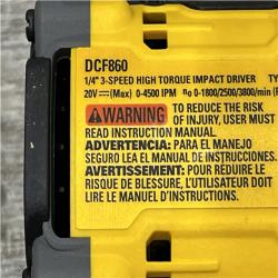 AS-IS DEWALT 20V MAX Lithium-Ion Cordless 3-Tool Combo Kit