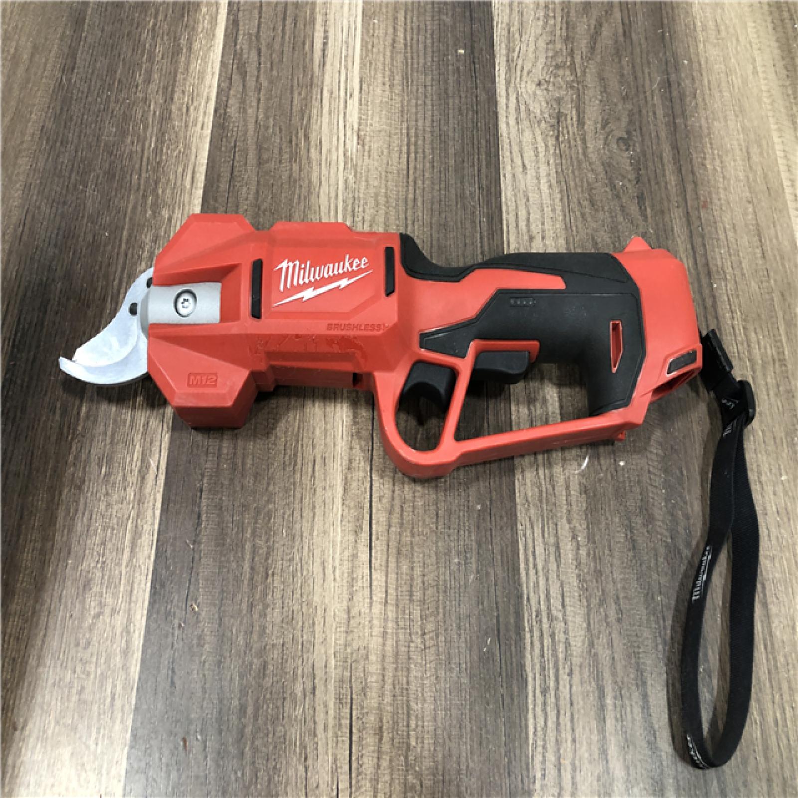 AS-IS Milwaukee M12 12V Cordless Brushless Pruner Shears (Tool Only)