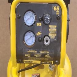 HOUSTON LOCATION - AS-IS DEWALT 26 Gal. 175 PSI Ultra Quiet Portable Electric Air Compressor