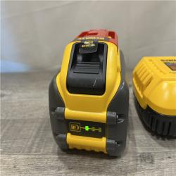 AS-IS DEWALT 20V/60V MAX FLEXVOLT Lithium-Ion 9.0Ah Battery and Charger Starter Kit