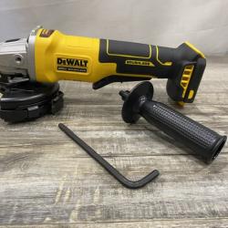 AS-IS DEWALT 20V MAX Cordless Brushless 4-1/2 in. Angle Grinder with Paddle Switch (Tool Only)