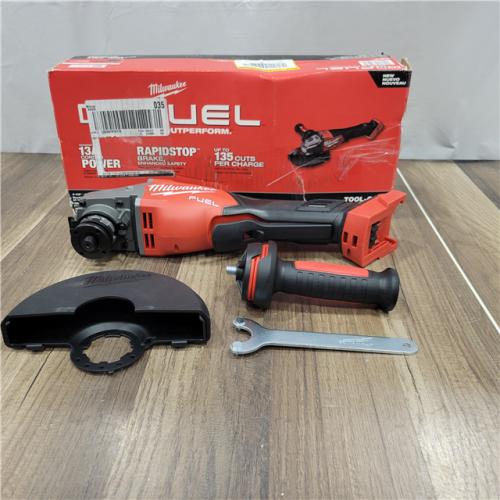 AS-IS Milwaukee M18 FUEL 4-1/2-6 Braking Grinder, Paddle Switch