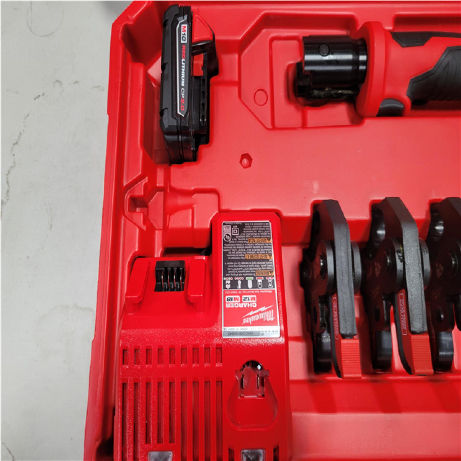 CALIFORNIA AS-IS MILWAUKEE M18 SHORT THROW PRESS TOOL