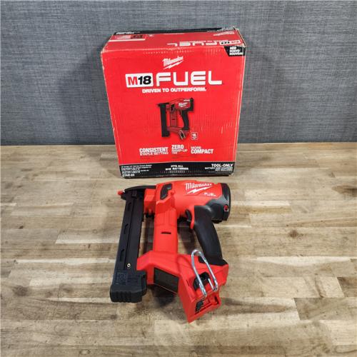 HOUSTON LOCATION - AS-IS (APPEARS LIKE NEW) MILWAUKEE FUEL 18-Volt Lithium-Ion Brushless Cordless 18-Gauge 1/4 in. Narrow Crown Stapler (Tool-Only)