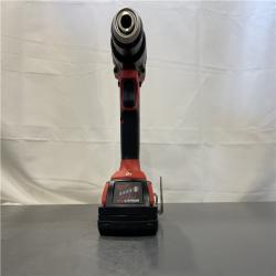AS-IS - Milwaukee M18 18V Lithium-Ion Brushless Cordless 1/2 in. Compact Drill/Driver Kit