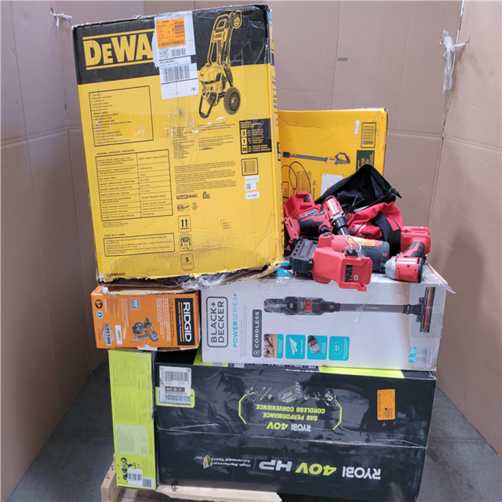 CALIFORNIA AS-IS TOOL PALLET