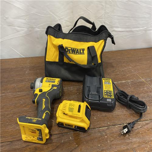 AS-ISDEWALT ATOMIC 20V MAX* Brushless Cordless Compact 1/4 in. Impact Driver Kit