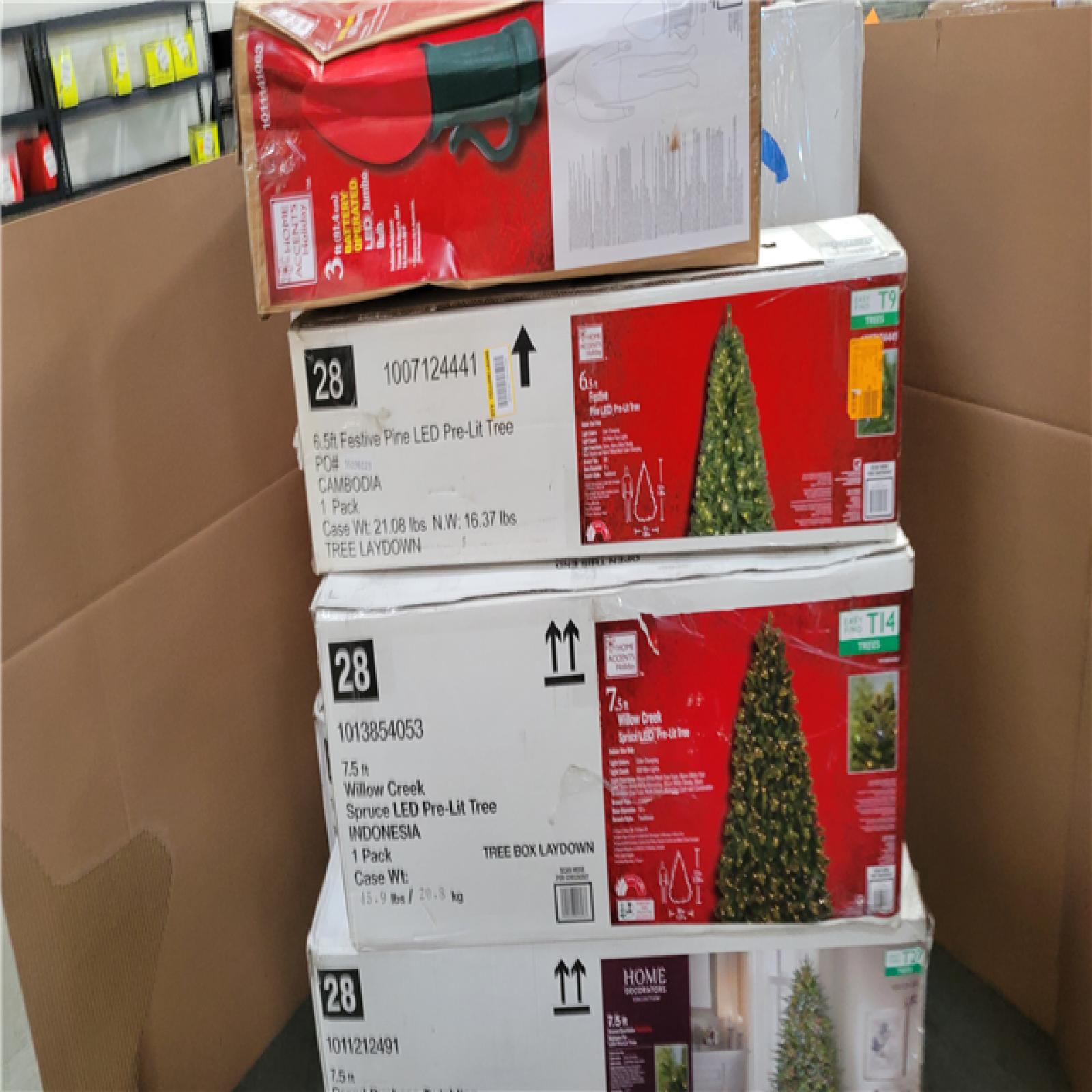 California AS-IS Holiday Pallet