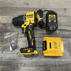 AS-IS DEWALT ATOMIC 20V Lithium-Ion Cordless 1/2 in. Hammer Drill Kit