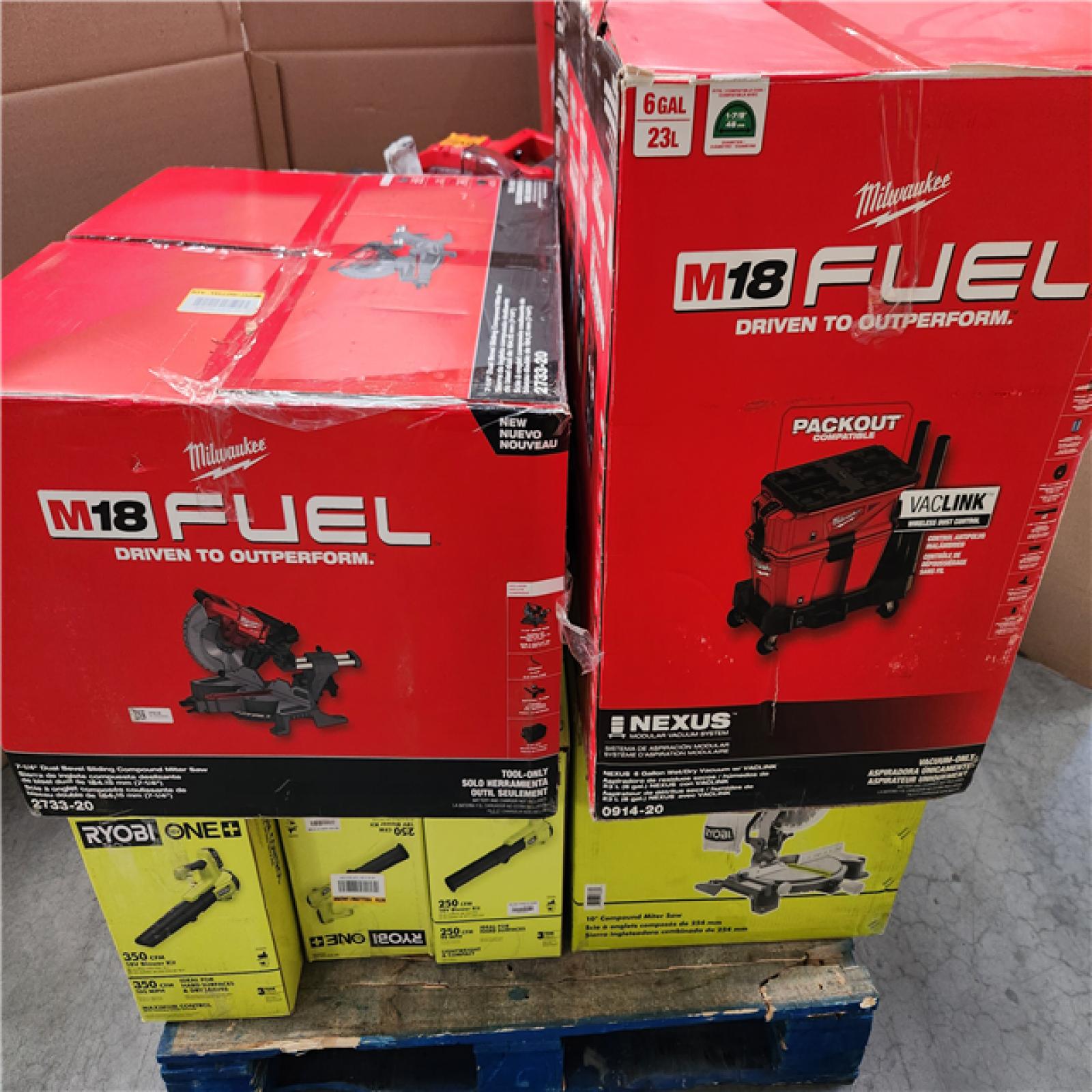 CALIFORNIA AS-IS TOOL PALLET