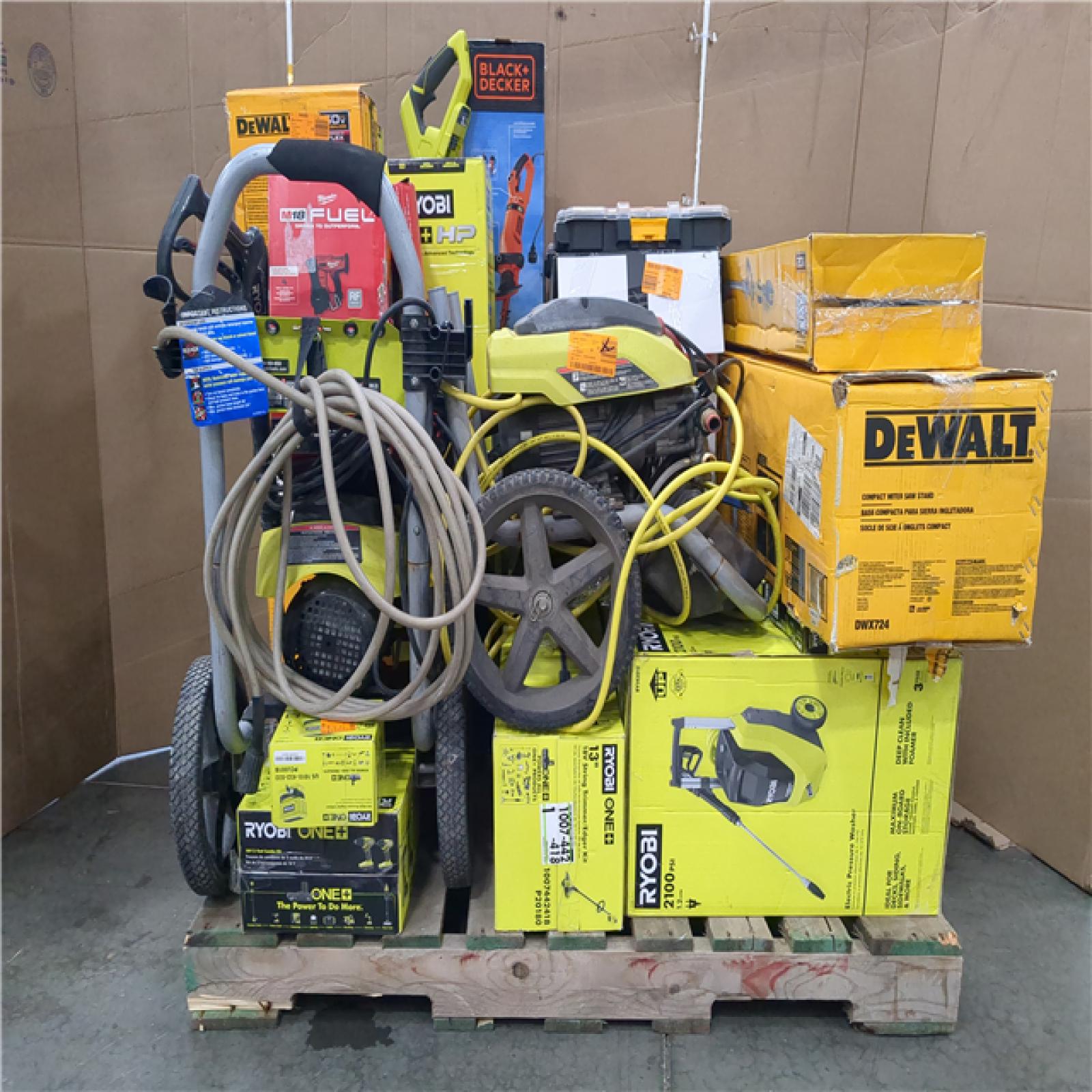 CALIFORNIA AS-IS TOOL PALLET