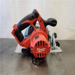 AS-IS- Milwaukee 18V Lithium-Ion Cordless 6-1/2 in. Circular Saw (Tool-Only)