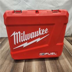 AS-IS MILWAUKEE FUEL 18V Lithium-Ion Brushless Cordless Hammer Drill and Impact Driver Combo Kit (2-Tool) with 2 Batteries