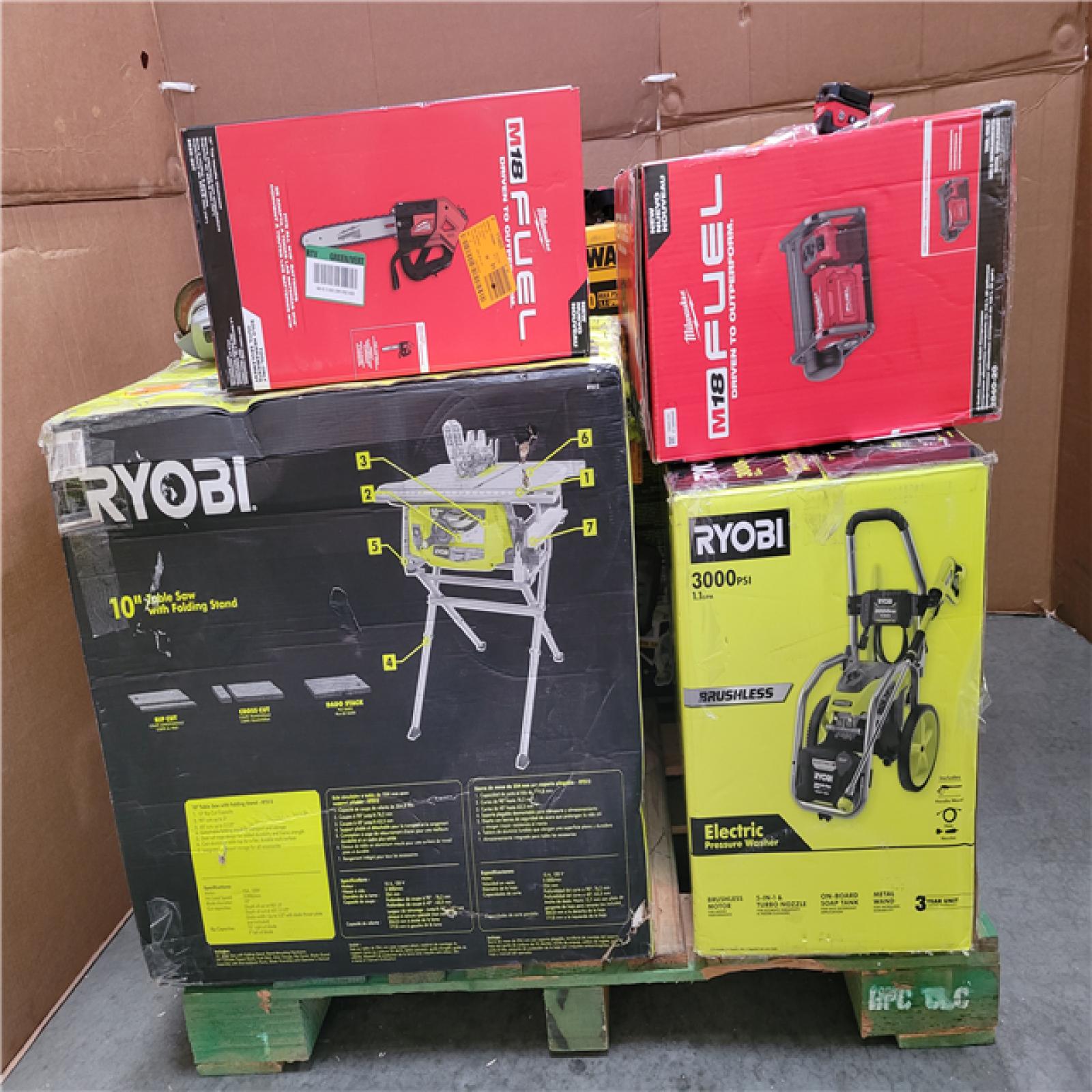 CALIFORNIA AS-IS TOOL PALLET