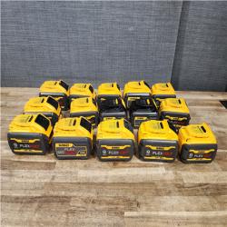 Houston Location AS-IS Dewalt FLEX VOLT Batteries QTY/15