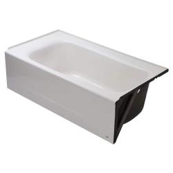 Phoenix NEW American Standard Cambridge 60 in. x 32 in. Soaking Bathtub with Right Hand Drain in White
