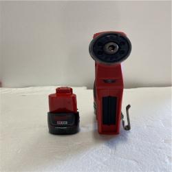 AS-IS - Milwaukee M12 FUEL 12V Lithium-Ion Brushless Cordless 4-in-1 Installation 3/8 in. Drill Driver Kit