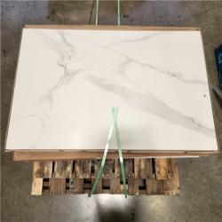 Phoenix Location NEW MSI Voyager Blanco 24 in. x 48 in. Matte Porcelain Marble Look Floor and Wall Tile (213 sq. ft./14 Case)