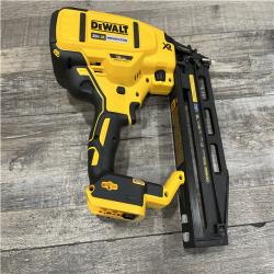 AS-IS DEWALT 20V MAX XR 16-Gauge Lithium-Ion Cordless Finish Nailer (Tool Only)