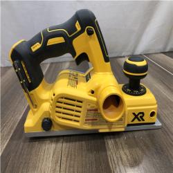 AS-IS DEWALT 20V MAX XR Cordless Brushless 3-1/4 in. Planer (Tool Only)