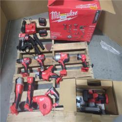 CALIFORNIA AS-IS MILWAUKEE M18 9-Tool Combo Kit
