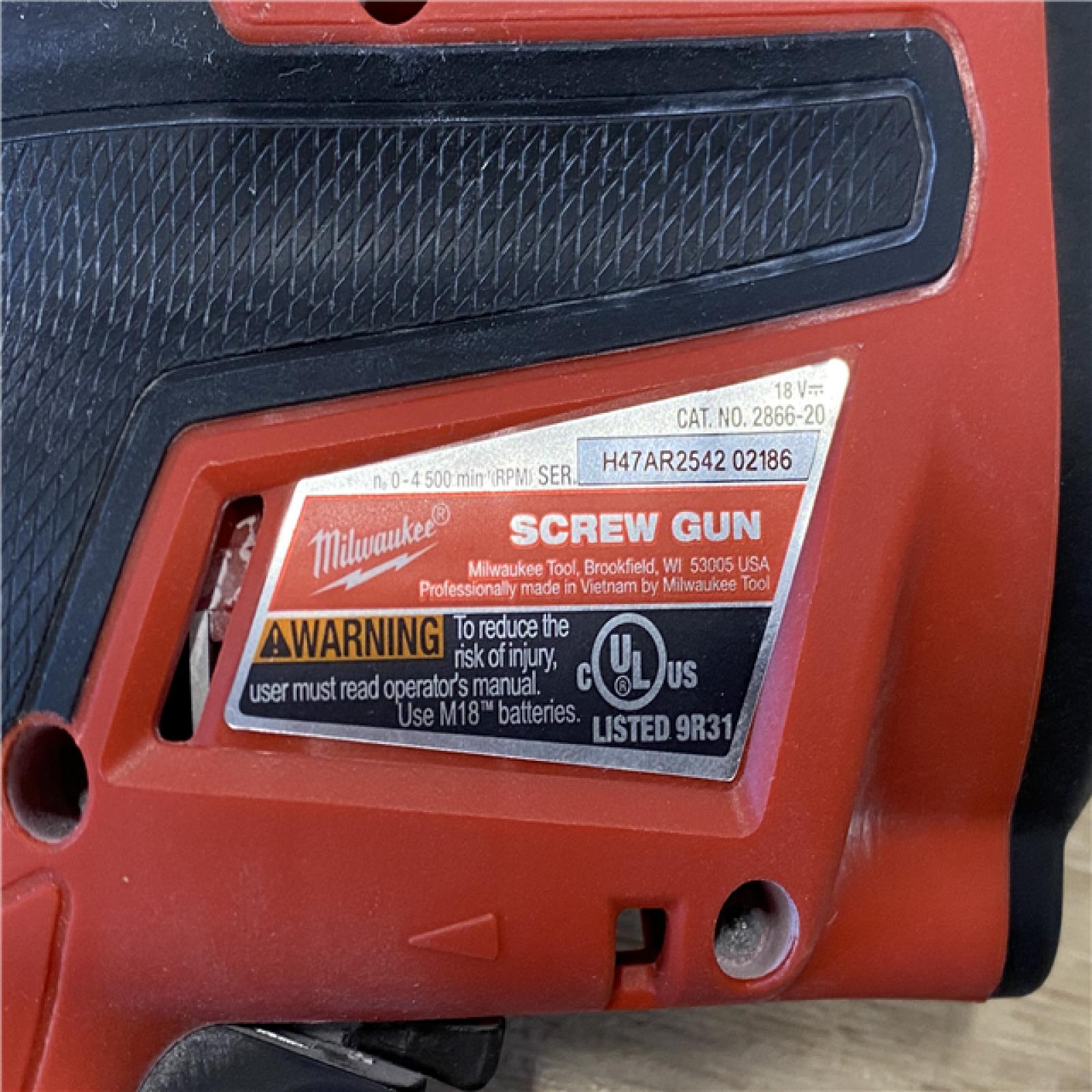 AS-IS Milwaukee FUEL 18V Lithium-Ion Brushless Cordless Drywall Screw Gun (Tool-Only)