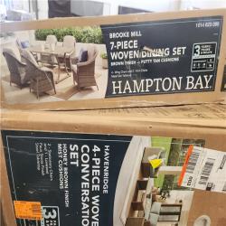 Phoenix Mixed Hampton Bay Woven Furniture Set
