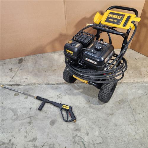 Houston location- AS-IS DEWALT 4400 PSI 4.0 GPM Gas Cold Water Pressure Washer with 420cc Engine