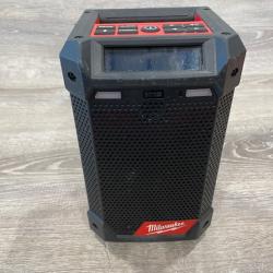 AS-IS Milwaukee 12-Volt Lithium-Ion Cordless Bluetooth/AM/FM Jobsite Radio (Tool Only)
