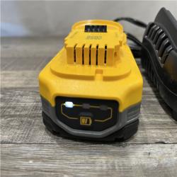 AS-IS DEWALT 20V MAX XR POWERSTACK Lithium-Ion Battery Starter Kit with 3.5Ah Battery and Charger