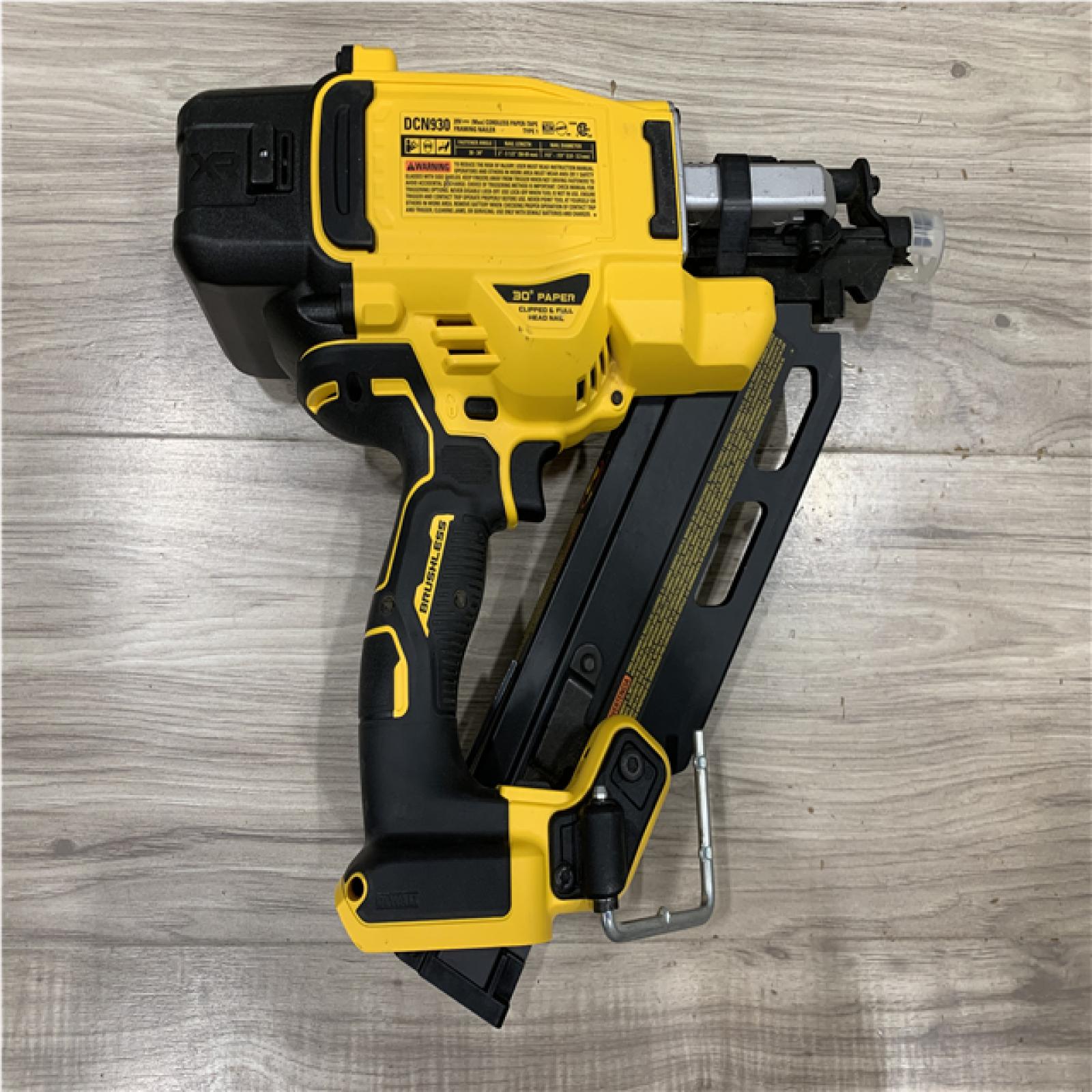 AS-IS DEWALT 20V 30 Degree Cordless Framing Nailer (Tool-Only)