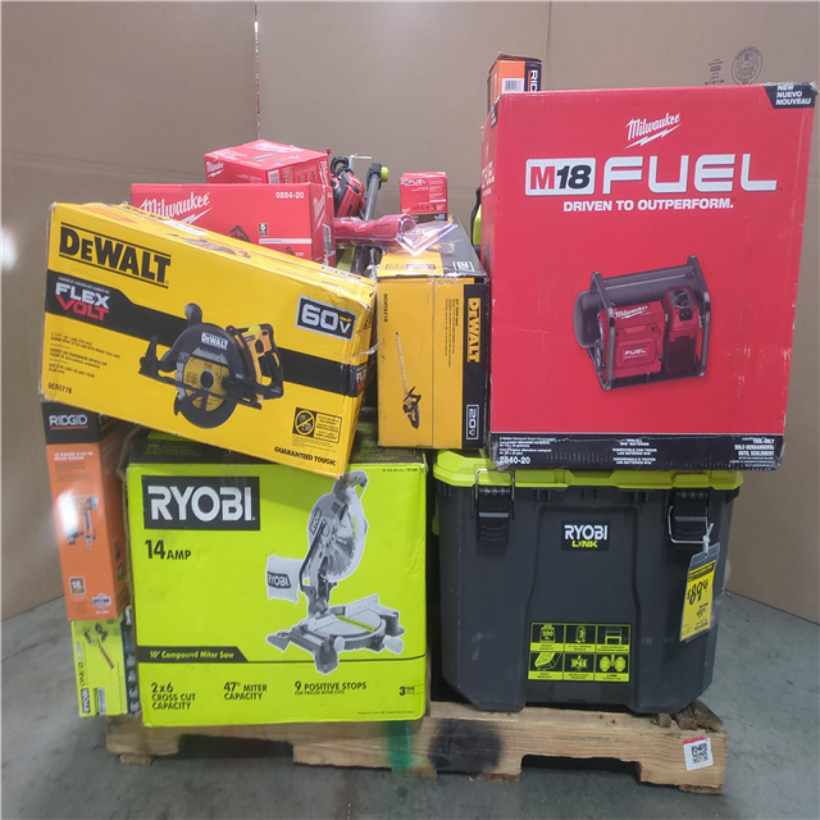 CALIFORNIA AS-IS TOOL PALLET