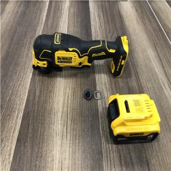 AS-IS DEWALT ATOMIC 20V MAX Lithium-Ion Cordless Brushless Oscillating Tool Kit